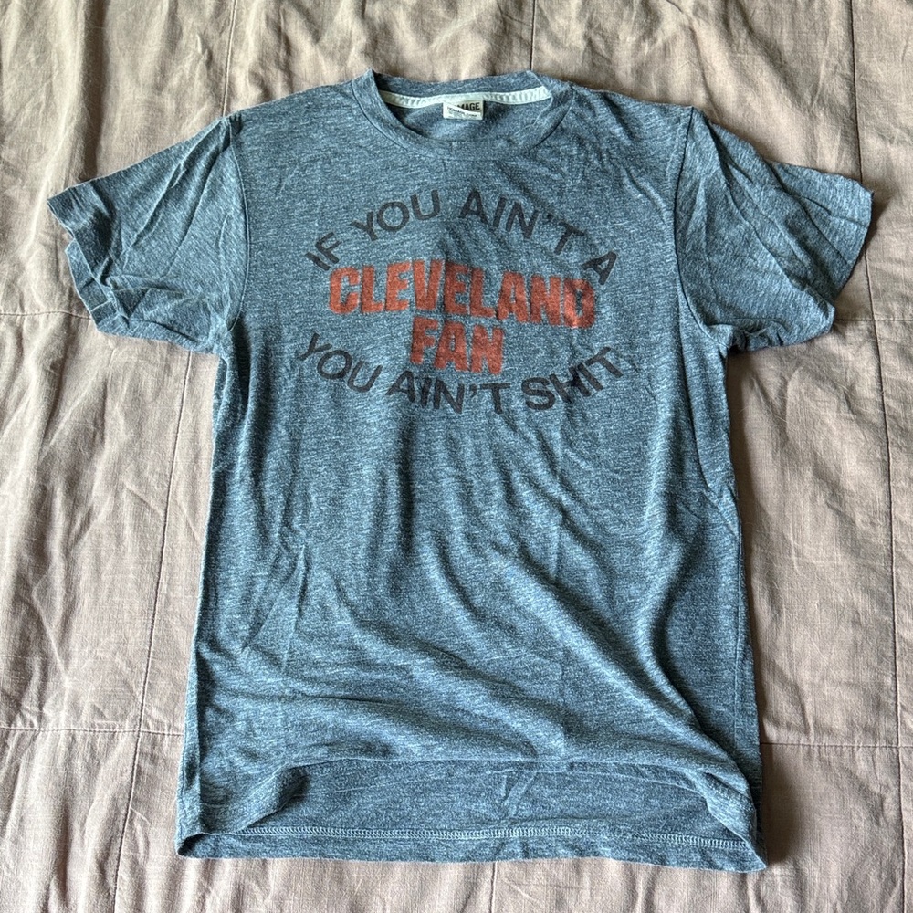 HOMAGE unisex Cleveland Fan Tee